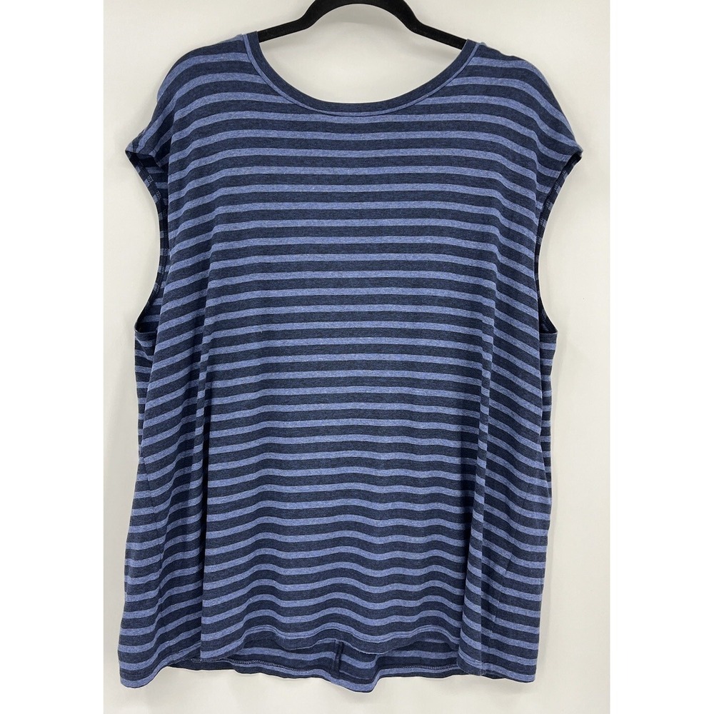 NWT Trina Turk Torme Back Cutout Shirt Knit Top Size XXL Striped USA Made